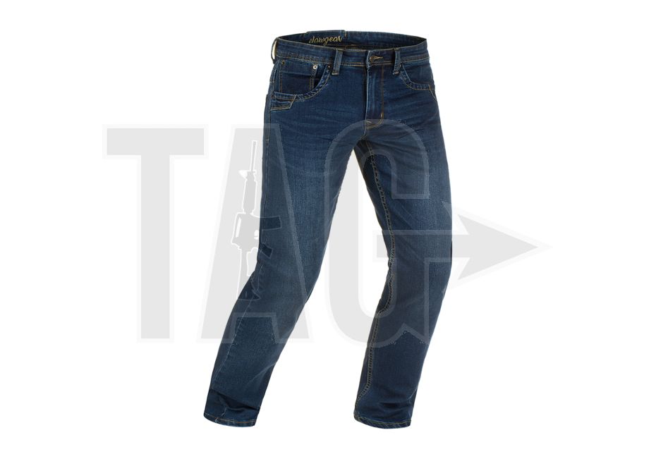 Claw Gear Blue Denim Tactical Jeans Sepphire Washed