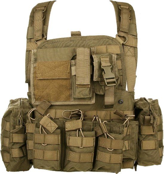 101 inc Chest rig Operator Black Coyote en OD