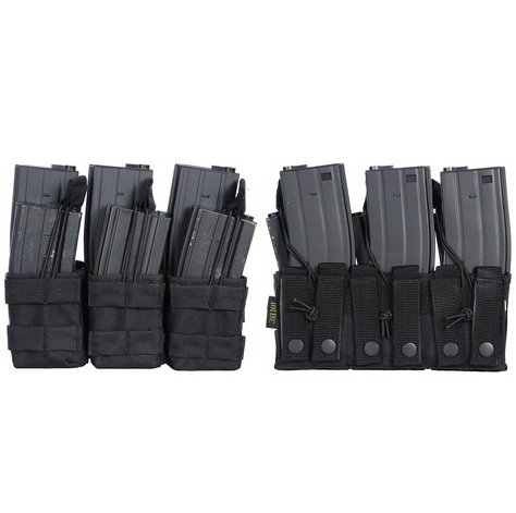 101 inc Triple stacker M4 open mag pouch