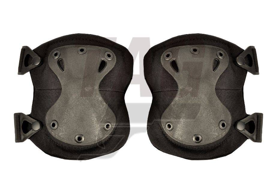 Invader Gear XPD Knee Pads OD, Black and coyote brown