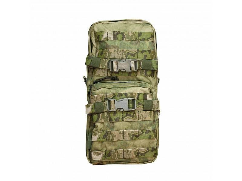 Warrior Assault Systeem Elite Ops MOLLE Cargo Pack with Hydration (WATER) Pocket/Compartment (A-TACS FG))