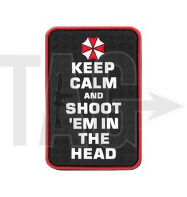 Keep Calm and Shoot Rubber Patch