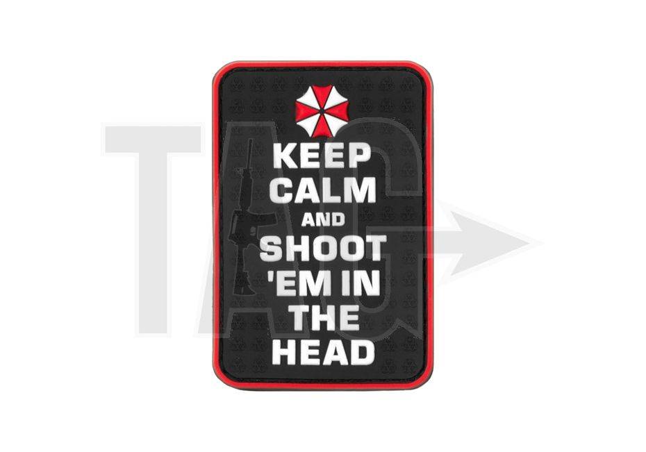 Keep Calm and Shoot Rubber Patch