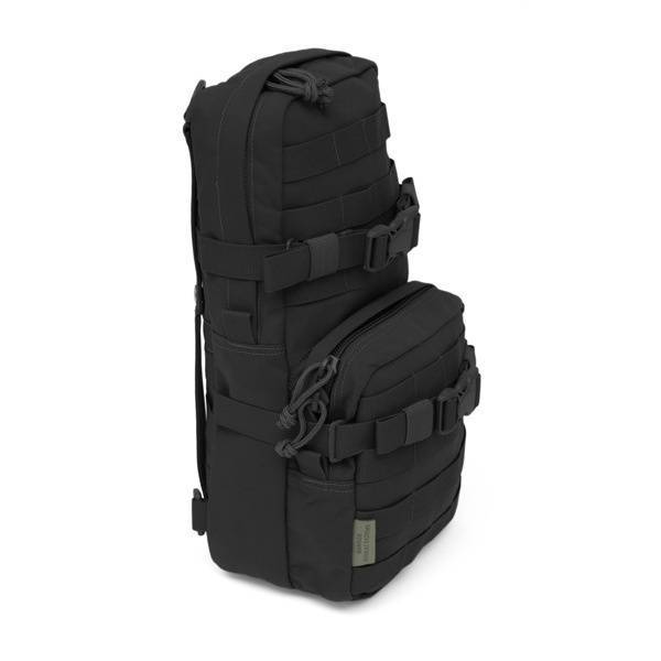 Warrior Assault Systeem Elite Ops Black Cargo Pack with Hydration (WATER) Pocket/Compartment (Black)