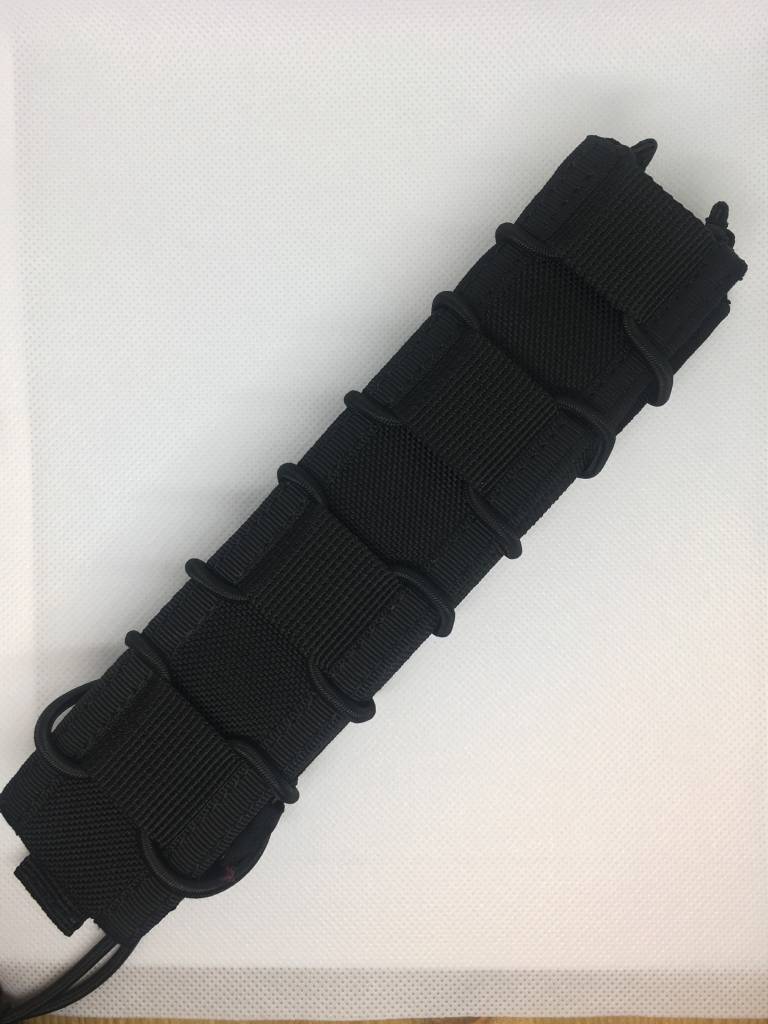 TAG-SHOP ® Camaleon Extended mag pouch ump / p90 / kriss vector Black