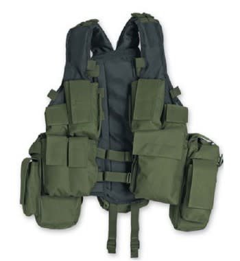 Fosco Copy of tactical vest Black