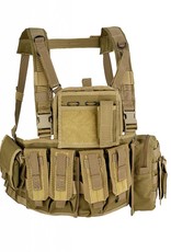 Defcon5 MOLLE RECON CHEST RIG Coyote brown RC901