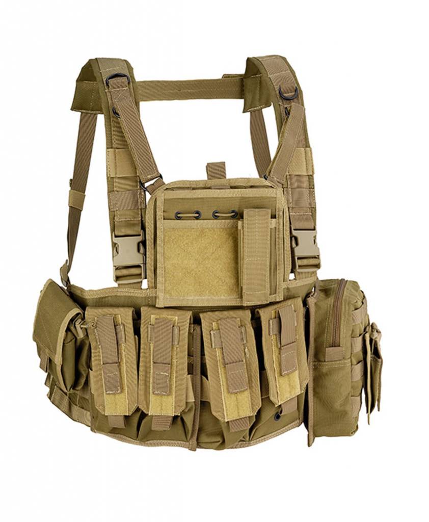 Defcon5 Defcon5 MOLLE RECON CHEST RIG Coyote brown RC901