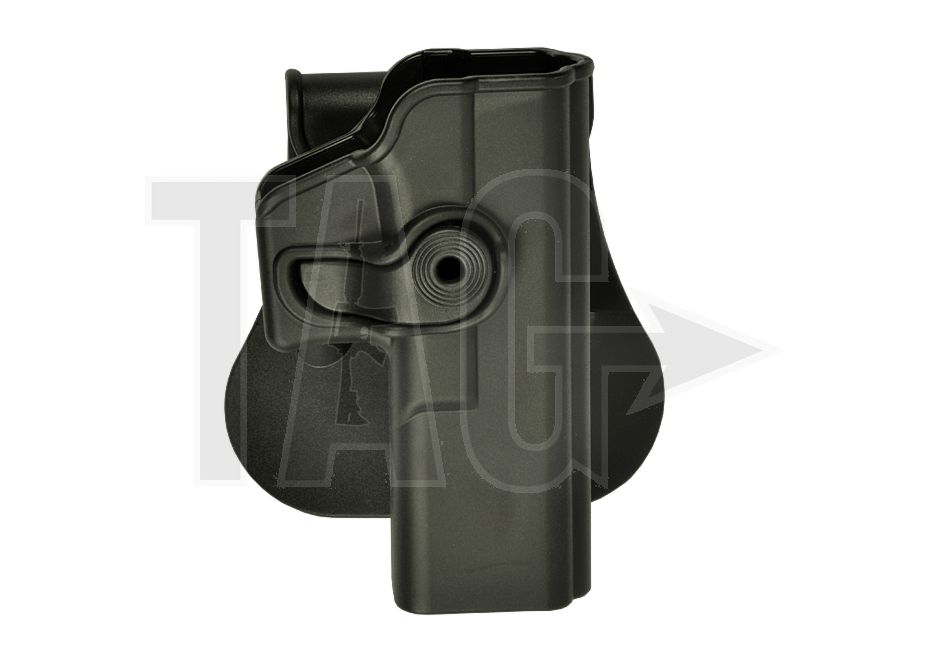 IMI Defense Glock 17/22/28/31 Holster Black, OD of tan