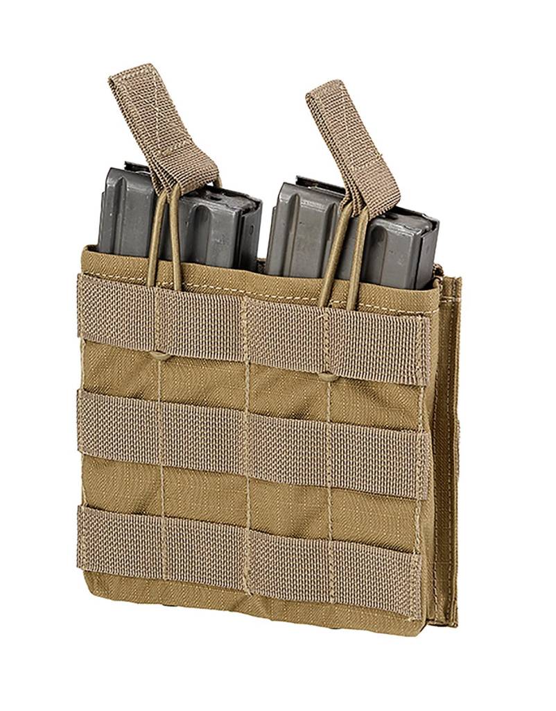 Defcon5 DEFCON 5 DOUBLE OPEN AMMO POUCH Coyote Tan