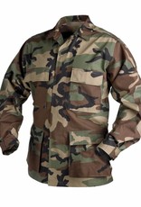 Helikon-Tex BDU Shirt - US Woodland - PolyCotton Ripstop