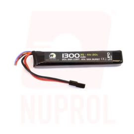WE Nuprol 1300mah 11.1v 20c Lipo Stick Type