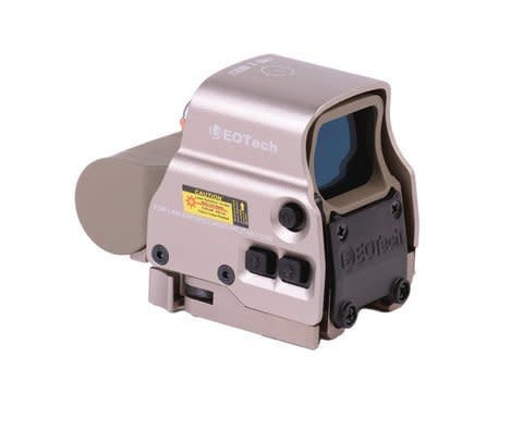 aim-O 558 red dot scope graphic sight - TAN