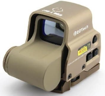 aim-O 558 red dot scope graphic sight - TAN
