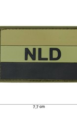 101 inc Embleem 3D PVC NLD groen/zwart