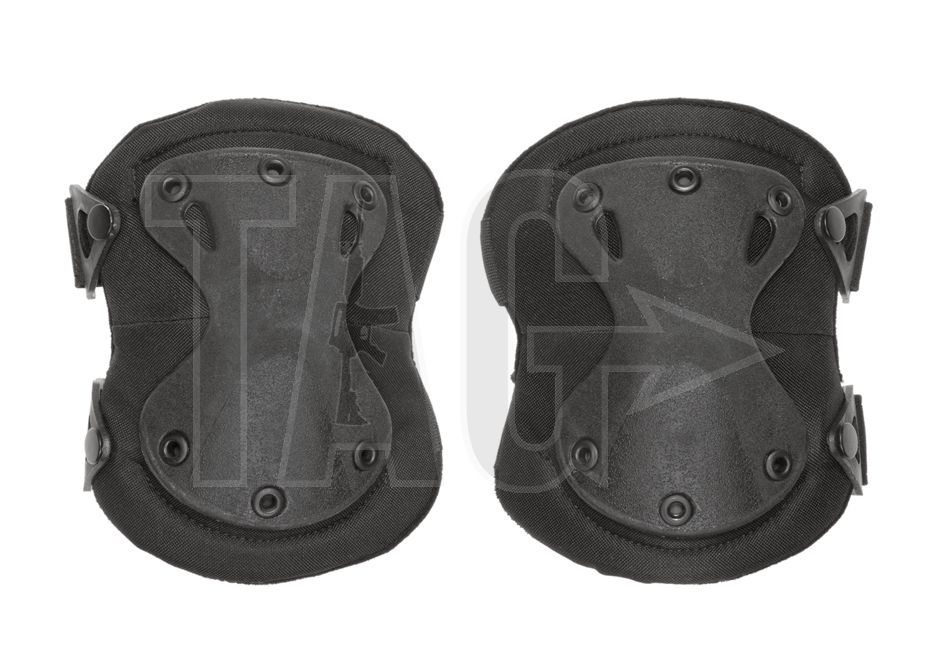 Invader Gear XPD Knee Pads OD, Black and coyote brown