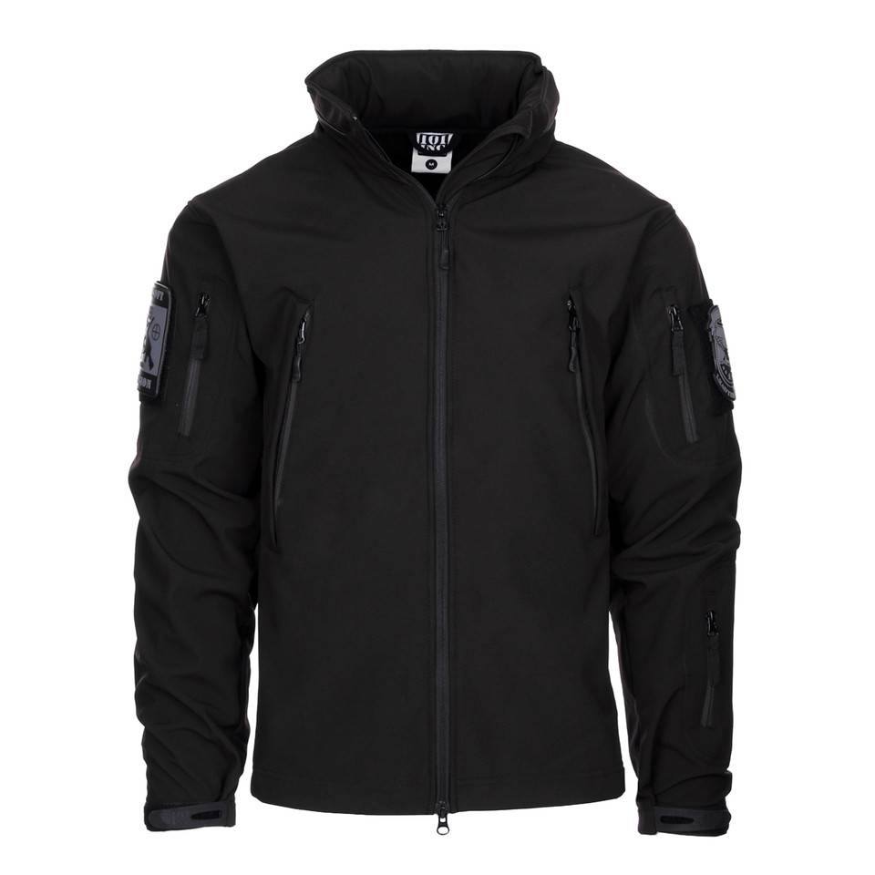 101 inc Soft Shell jack tactical Black