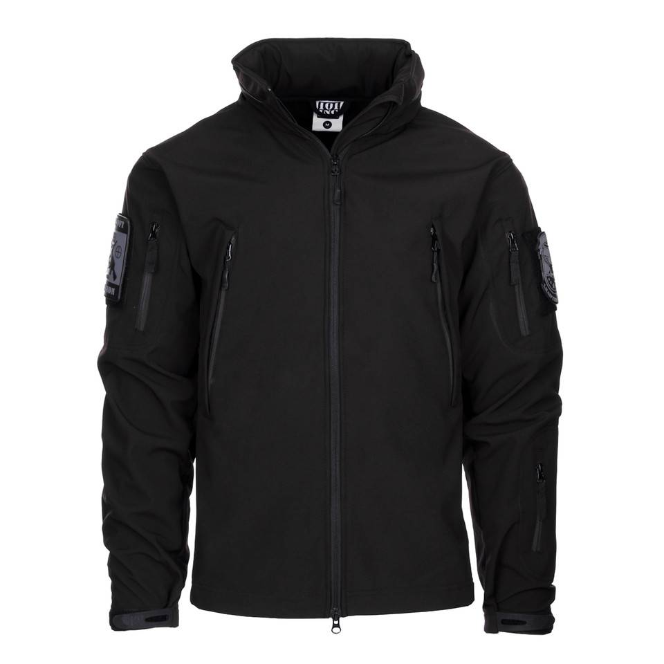 101 inc Soft Shell jack tactical Black