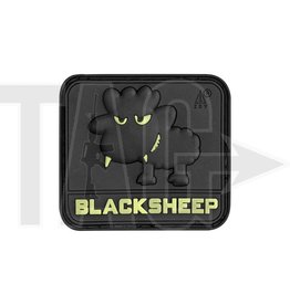 Little BlackSheep Rubber Patch pvc (black)  glow in the dark