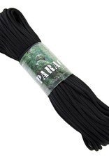 101 inc PARACORD 7 STRINGS 30 MTR.  Zwart