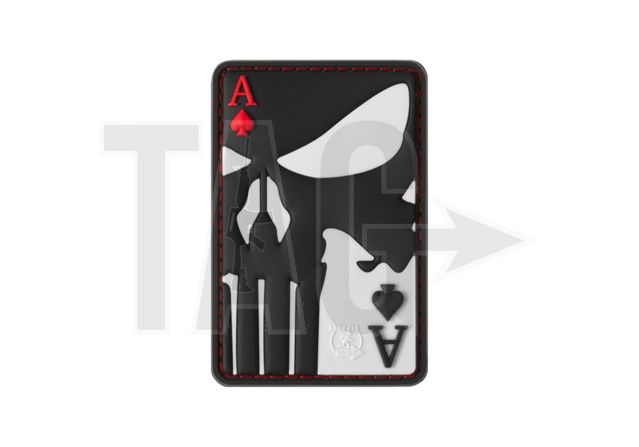 JTG JTG Punisher Ace of Spades Rubber Patch