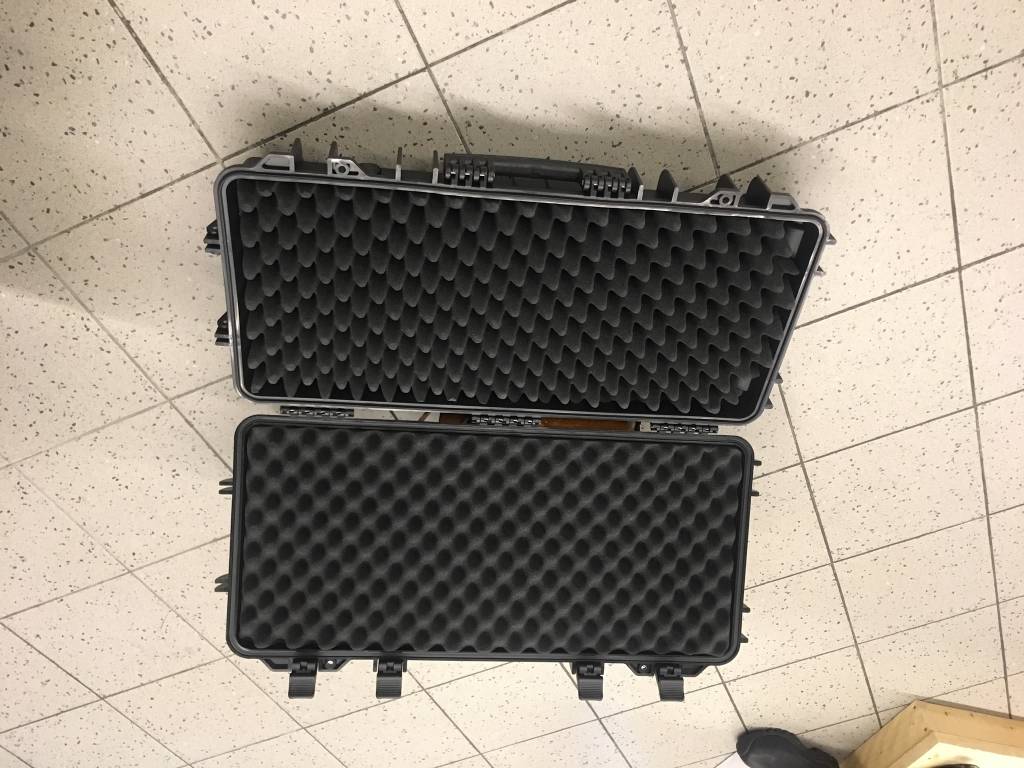 Nuprol HARD CASE SMG WAVE MEDIUM Black