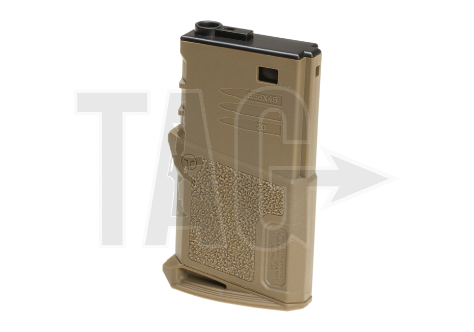 amoeba Magazine M4 Midcap Short 120rds TAN