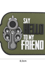 101 inc 3D PVC SAY HELLO TO MY FRIEND GROEN