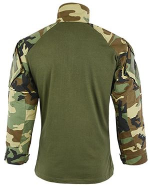 Shadow Strategic HYBRID TACTICAL SHIRT Woodland Camo SHS-3207