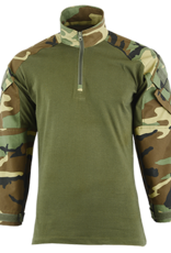 Shadow Strategic HYBRID TACTICAL SHIRT Woodland Camo SHS-3207