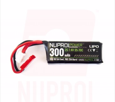 Nuprol NuProl Power 300mah 7.4v 35-70c (HPA MICRO Type)