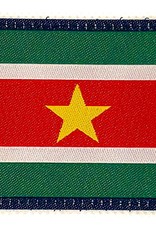 Camaleon Suriname patch flag geweven patch 5-8cm