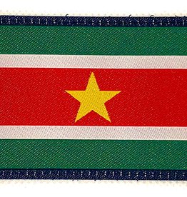 TAG-SHOP ® Camaleon Suriname patch flag woven patch 5-8 cm