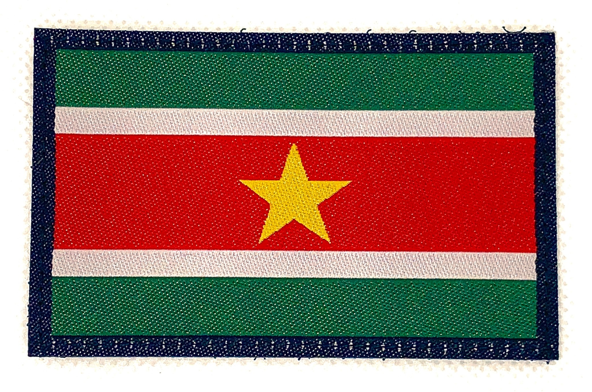 TAG-SHOP ® Camaleon Suriname patch flag woven patch 5-8 cm