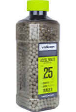 Valken Accelerate Airsoft BBs - 0.25G-2500CT-Tracer