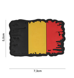 EMBLEEM 3D PVC BELGIE VINTAGE