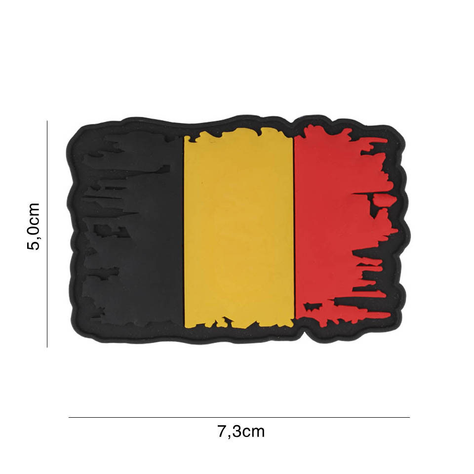 EMBLEEM 3D PVC BELGIE VINTAGE