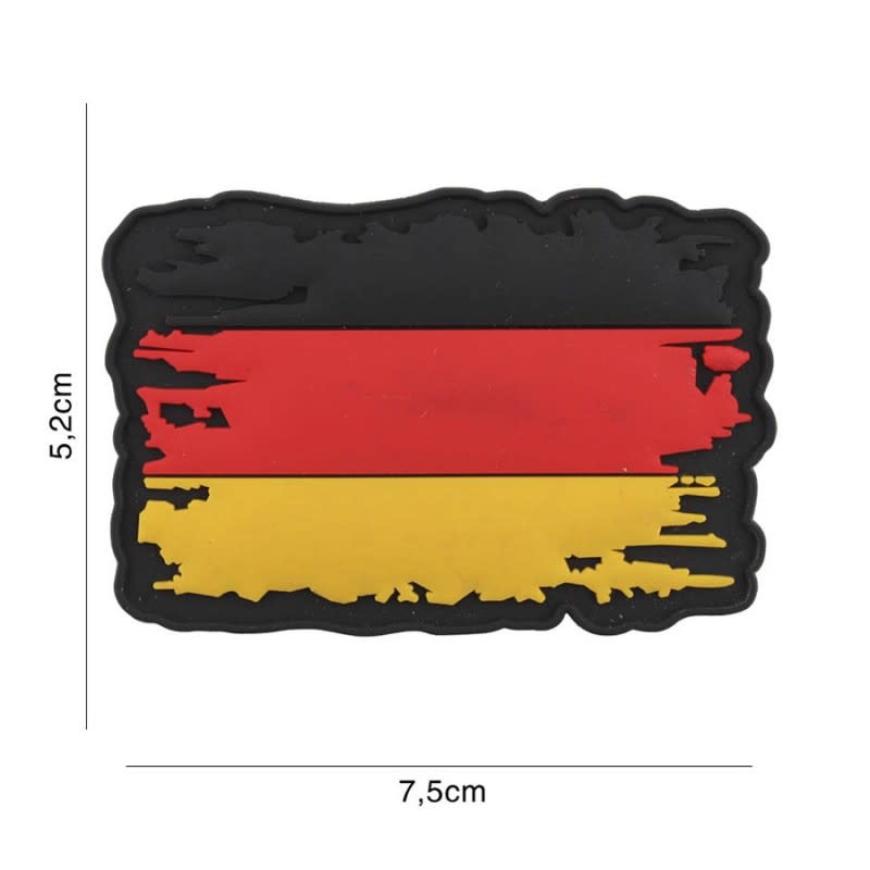 EMBLEEM 3D PVC DUITSLAND VINTAGE