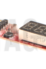 VB POWER VB Power Simple Voltage Display 1-6S Lipo Voltage Meter