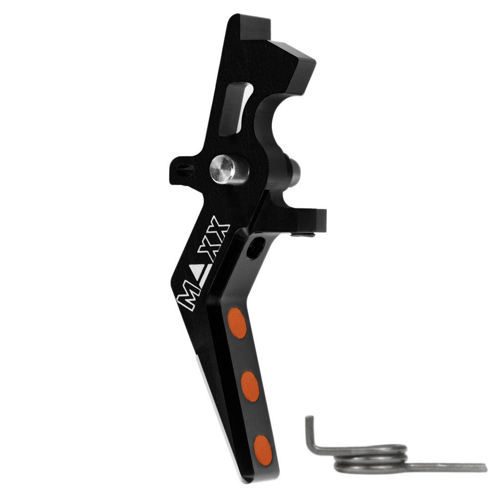 MAXX CNC Aluminum Advanced Speed Trigger (Style A) (Black)