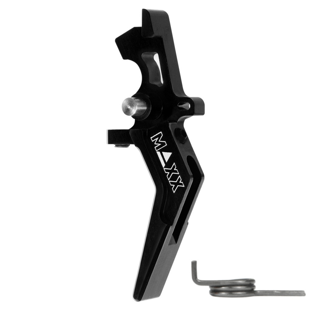 MAXX MAXX CNC Aluminum Advanced Speed Trigger (Style A) (Black)