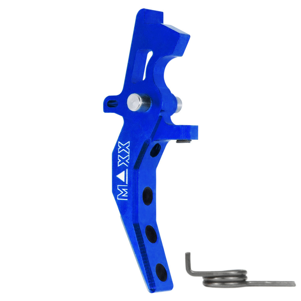 MAXX CNC Aluminum Advanced Speed Trigger (Style C) (Blue)