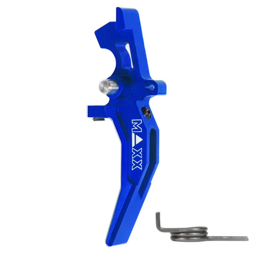 MAXX CNC Aluminum Advanced Speed Trigger (Style C) (Blue)