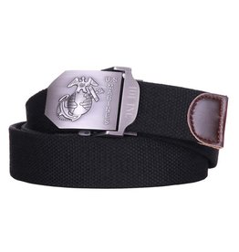 101 inc Web belt style 4 US Marines Black