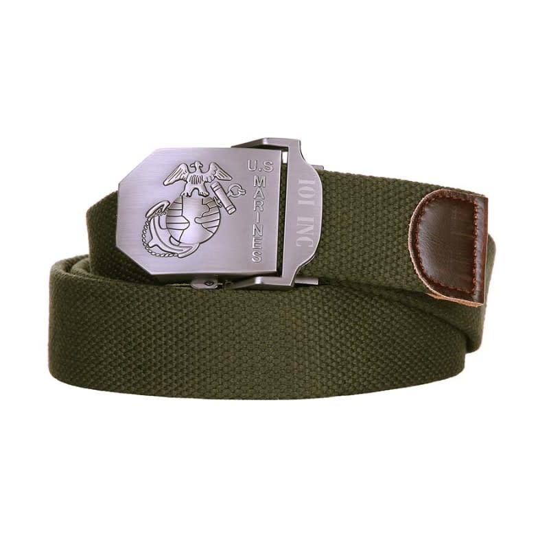 101 inc Web belt style 4 US Marines Green