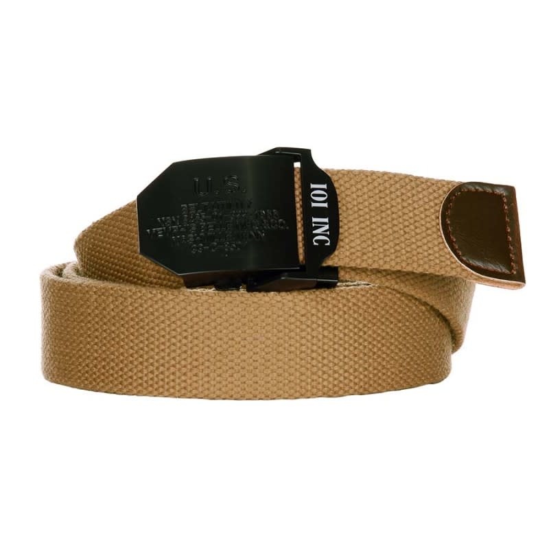 101 inc Web belt style 7 U.S. Tan