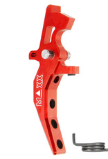 MAXX CNC Aluminum Advanced Speed Trigger (Style C) (Red)