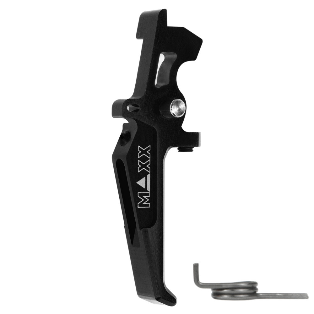 MAXX MAXX CNC Aluminum Advanced Speed Trigger (Style E) (Black)