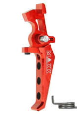 MAXX MAXX CNC Aluminum Advanced Speed Trigger (Style E) (Red)