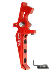 MAXX CNC Aluminum Advanced Speed Trigger (Style E) (Red)